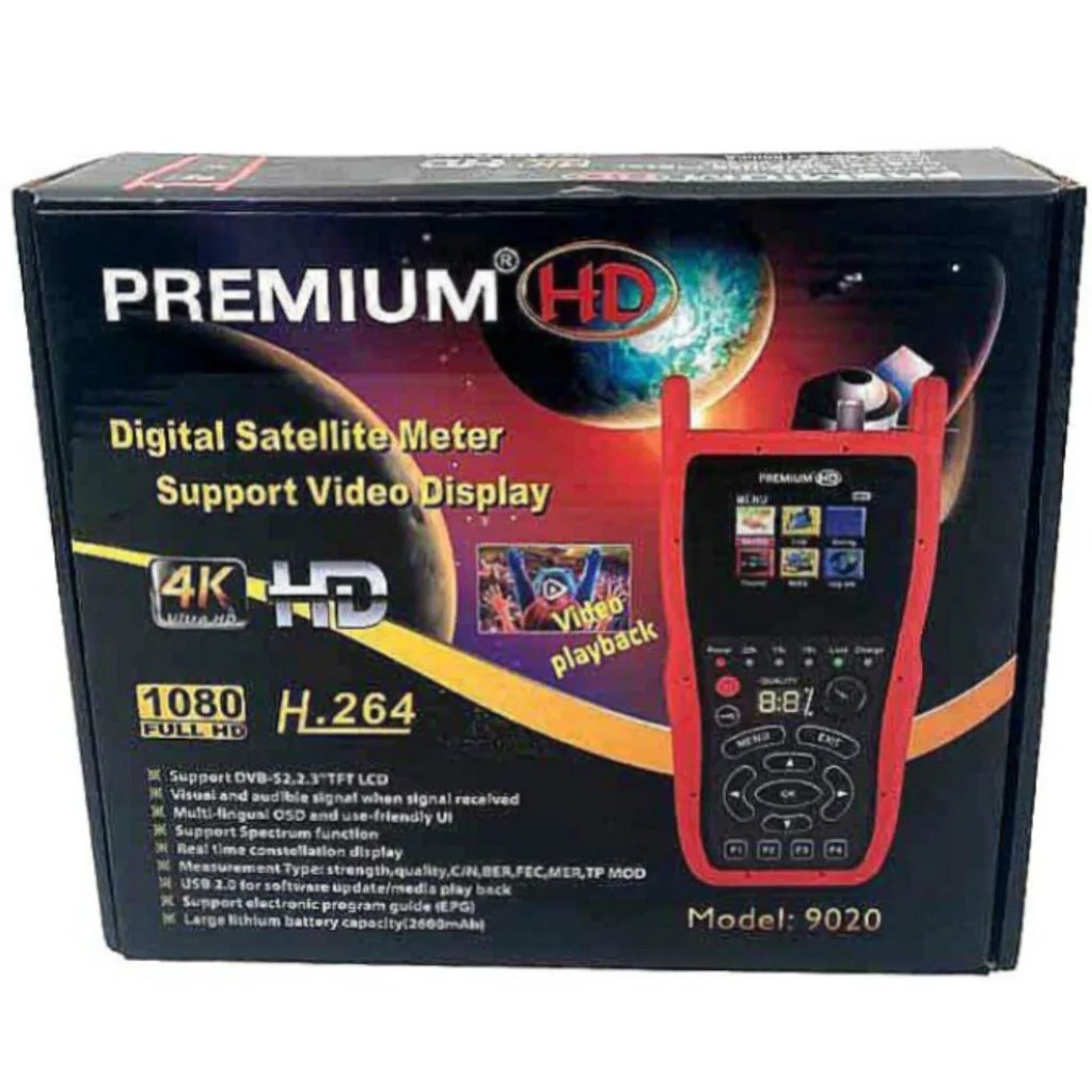 تستر دوربین مداربسته فایندر تصویری مدل Premium 9020